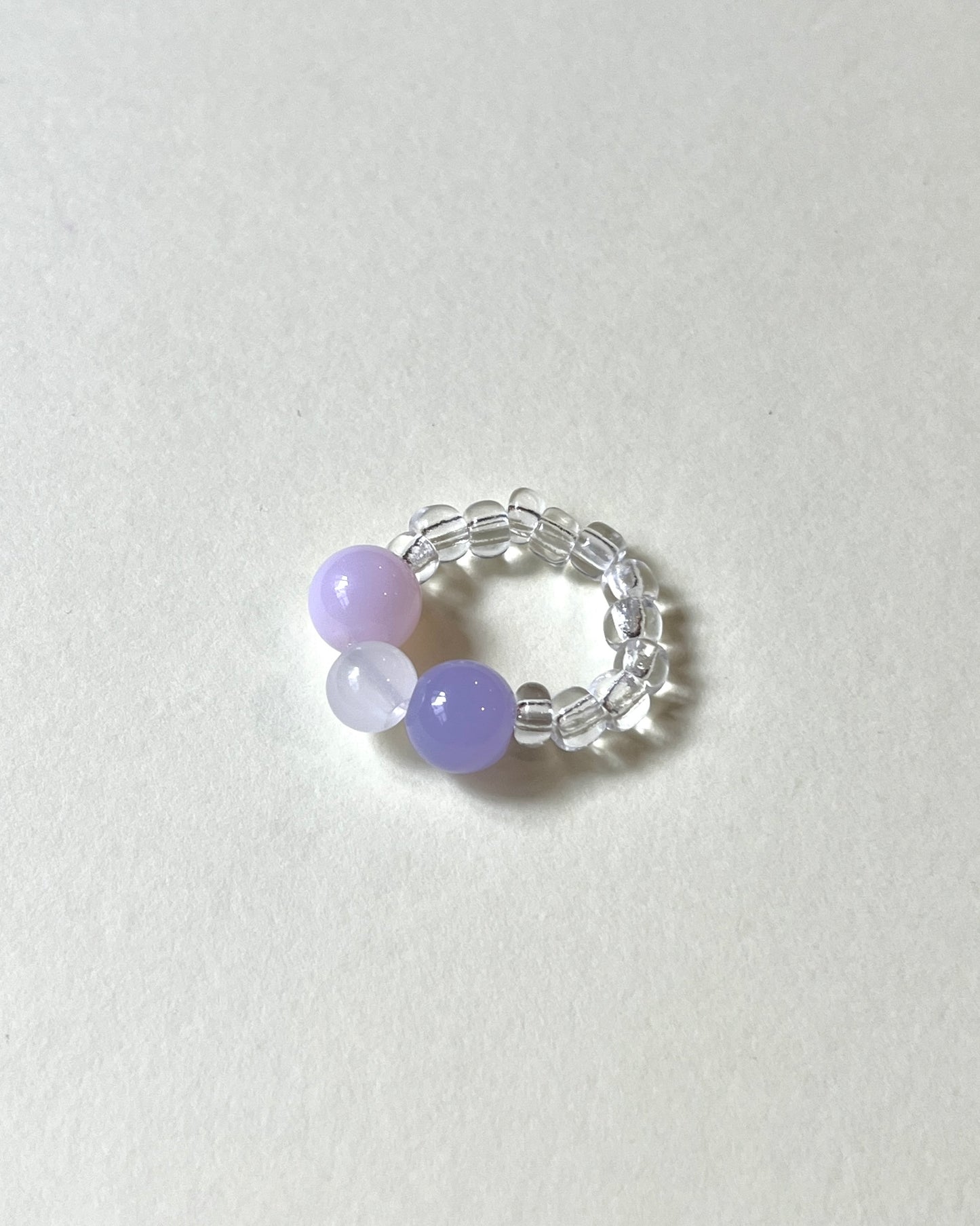 [Handmade] Aura Rings(Pink+Violet)
