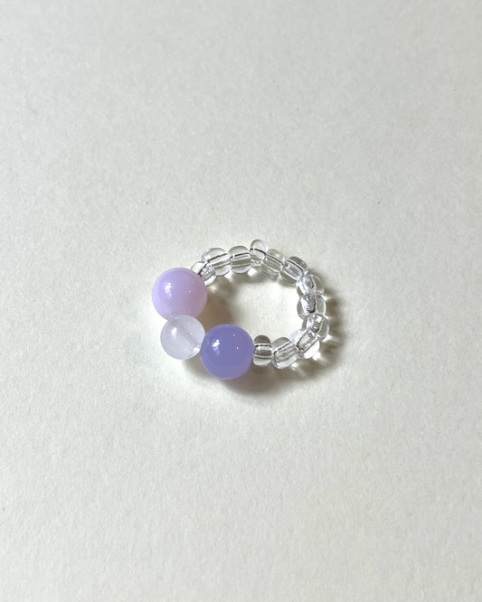 [Handmade] Aura Rings(Pink+Violet)