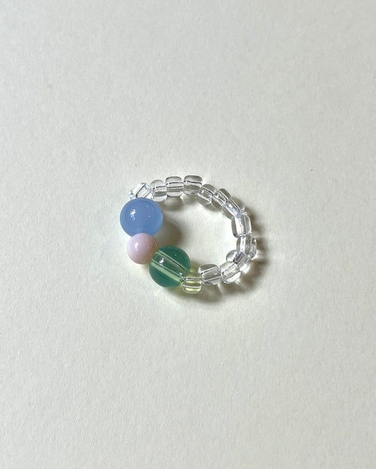 [Handmade] Aura Rings(Blue+Green)