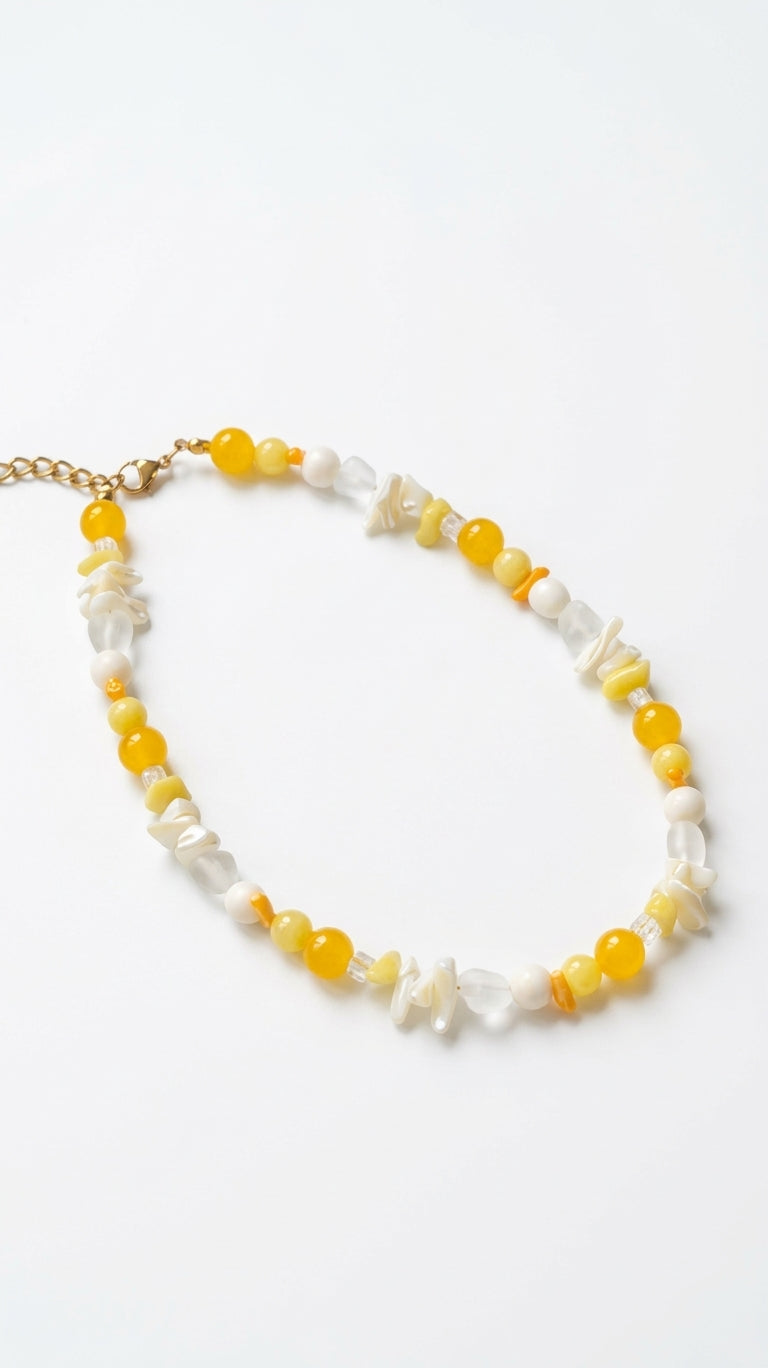 [Handmade] Orangeade Necklace