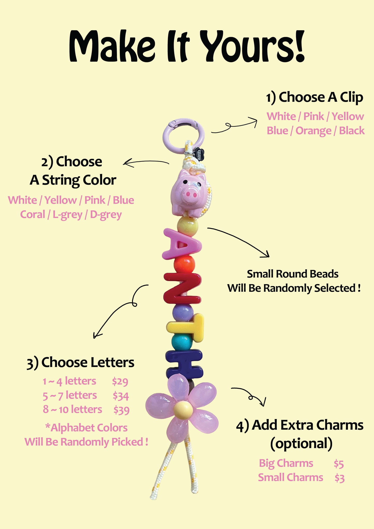 🎀Make It Yours - Customize KeyHolders | Phone Straps🎀