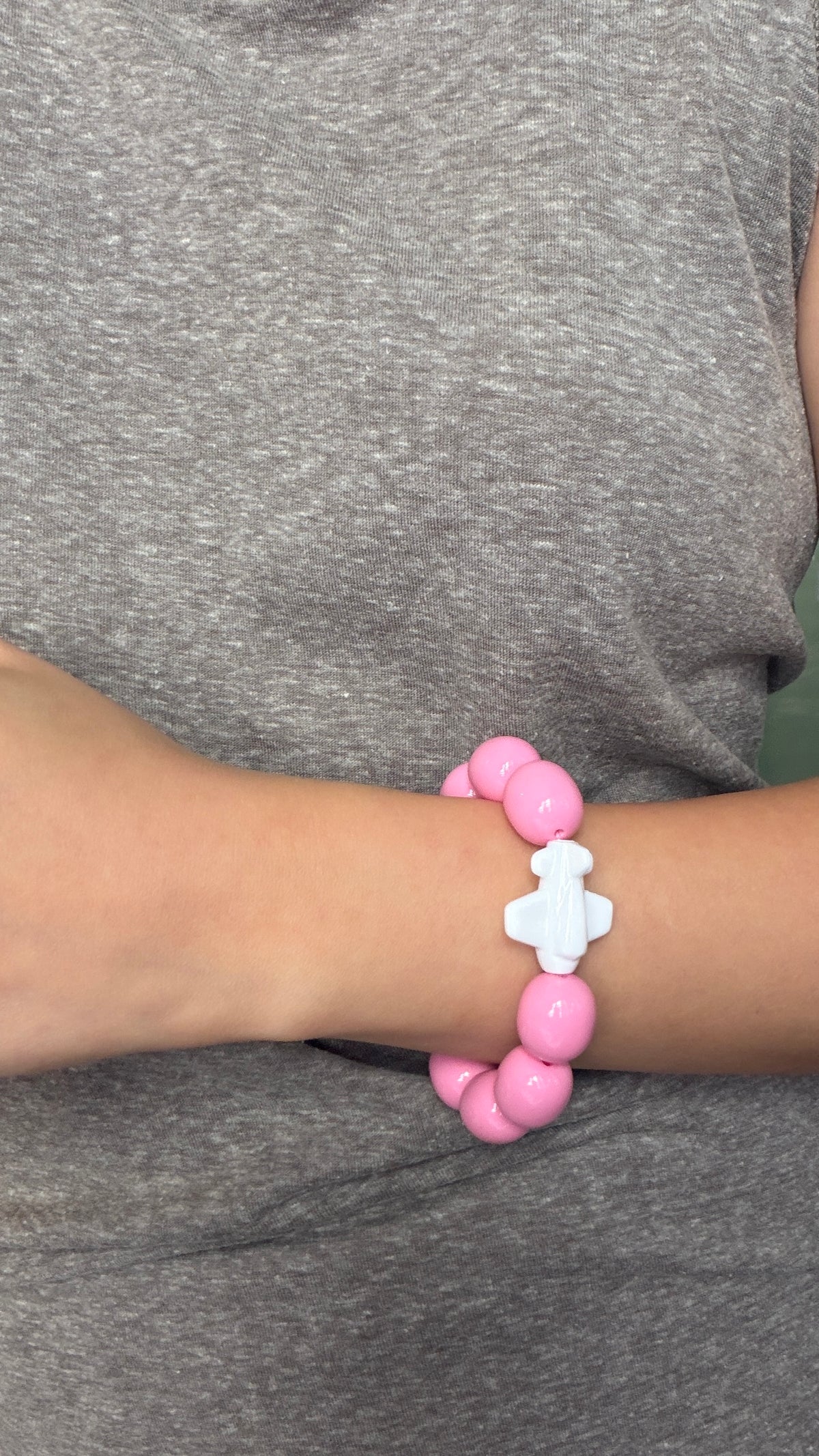 [Handmade] Pink in the air Bracelet