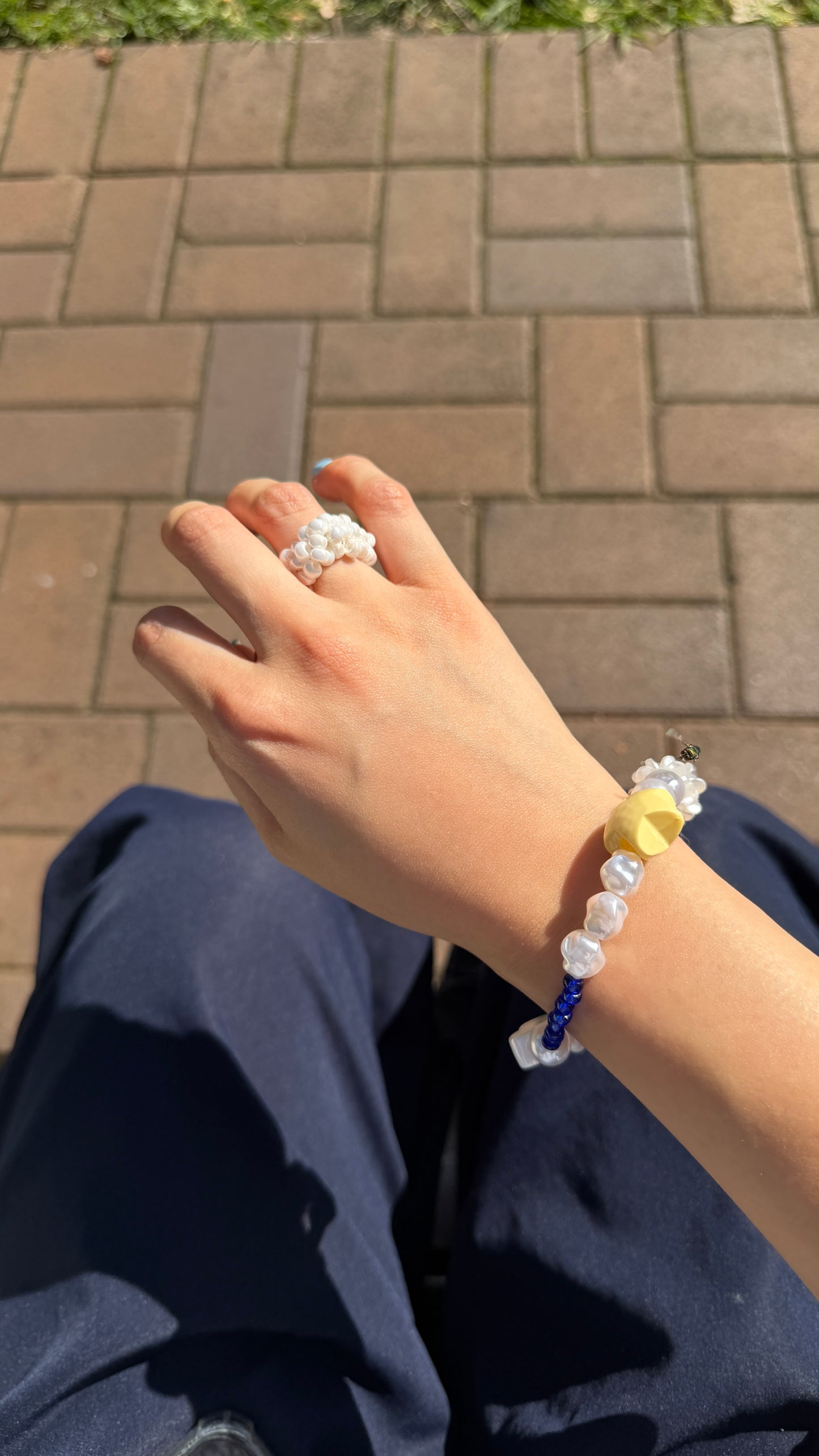 [Handmade] Vanilla Sky Bracelets