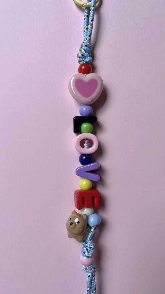 Love Charm (Pink Heart+Puppy)