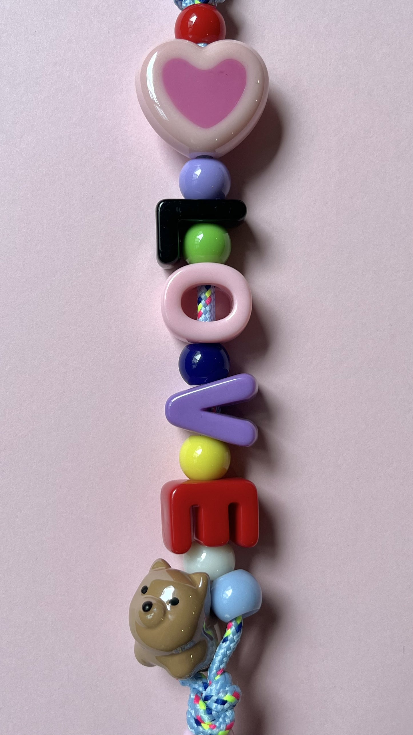 Love Charm (Pink Heart+Puppy)