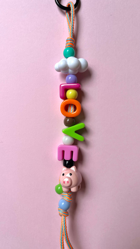 Love Charm (White Cloud+Pig)