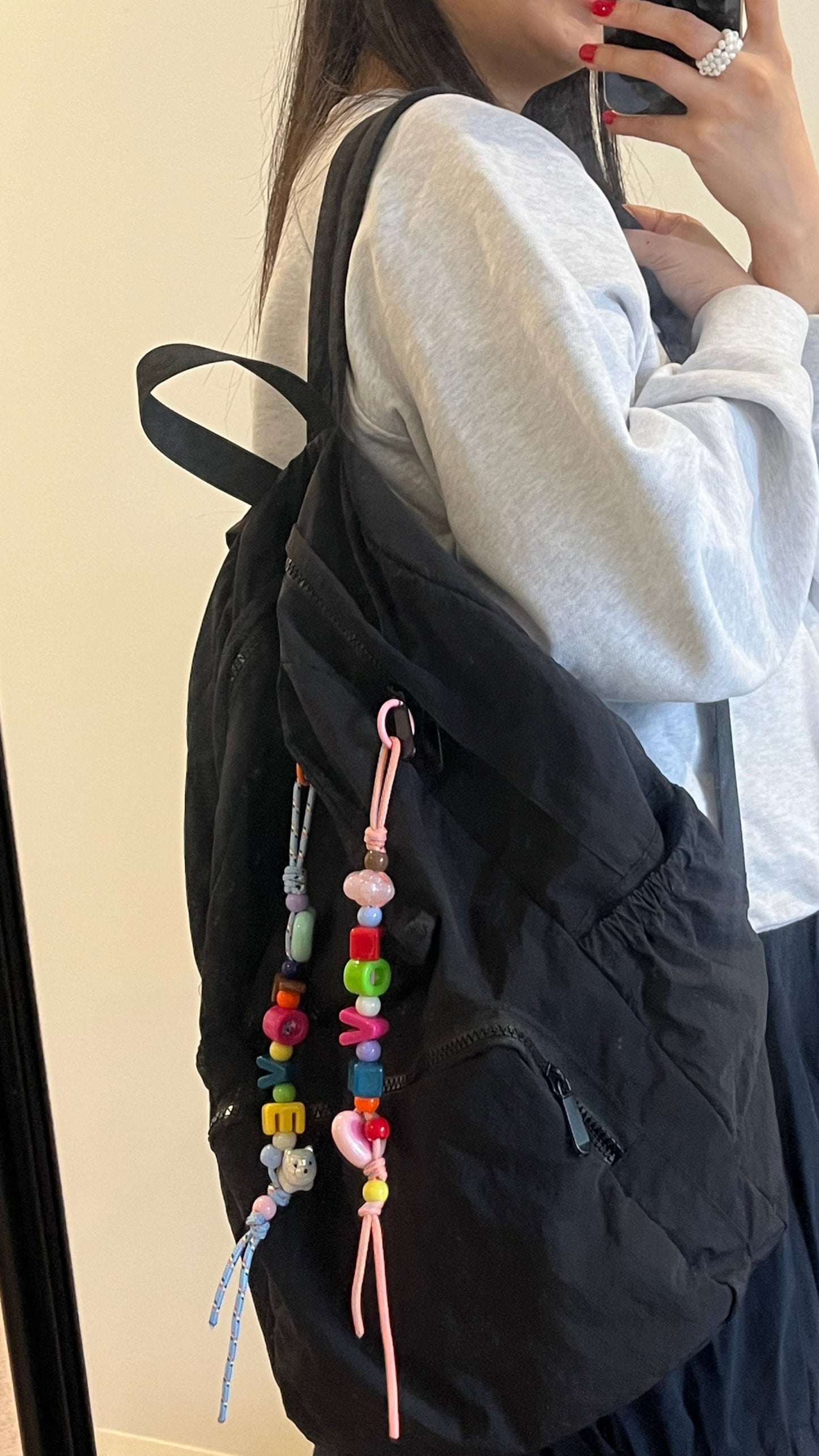 Love Charm (Pink Heart+Puppy)