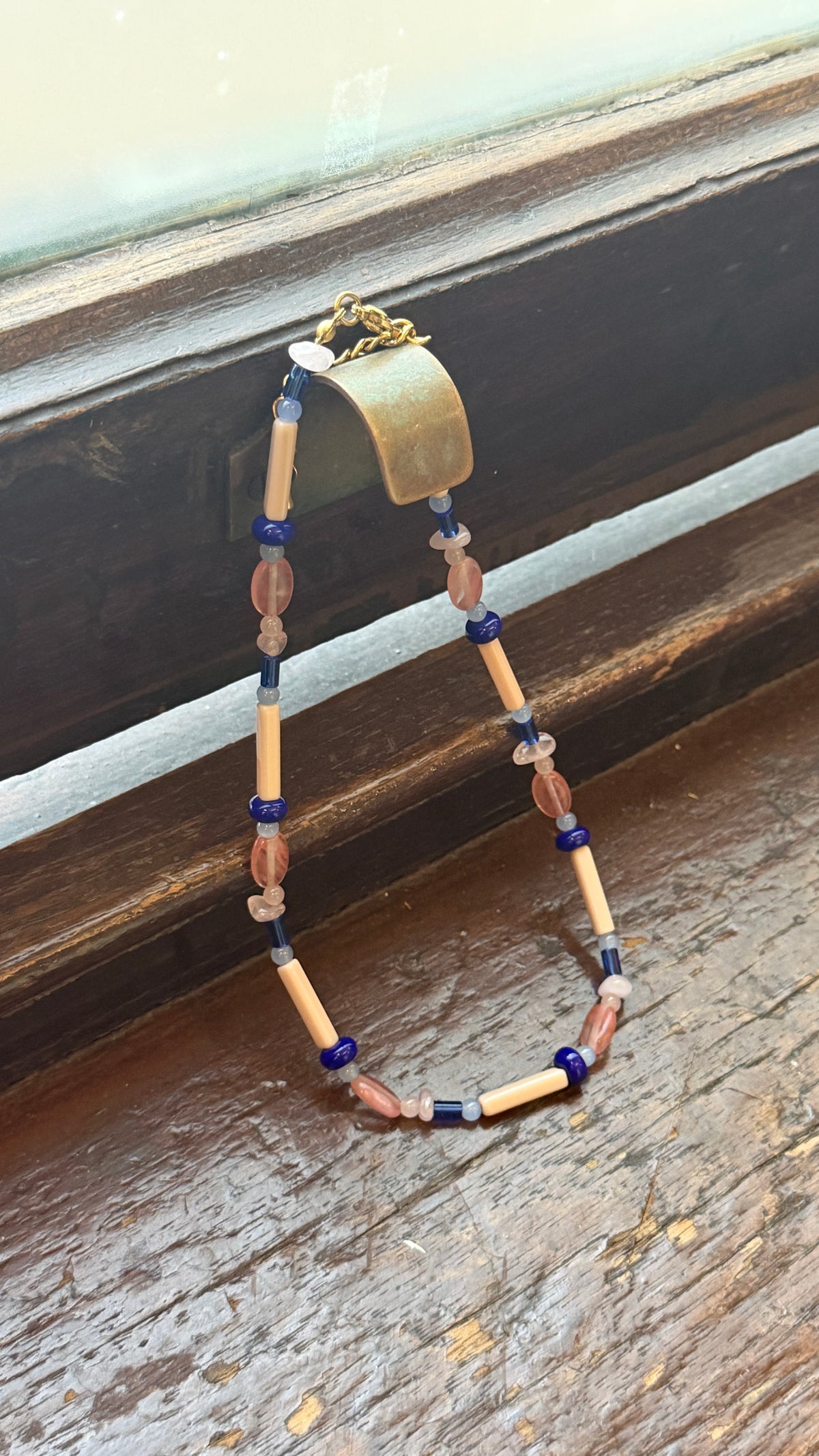 [Handmade] Peach Crush Necklace