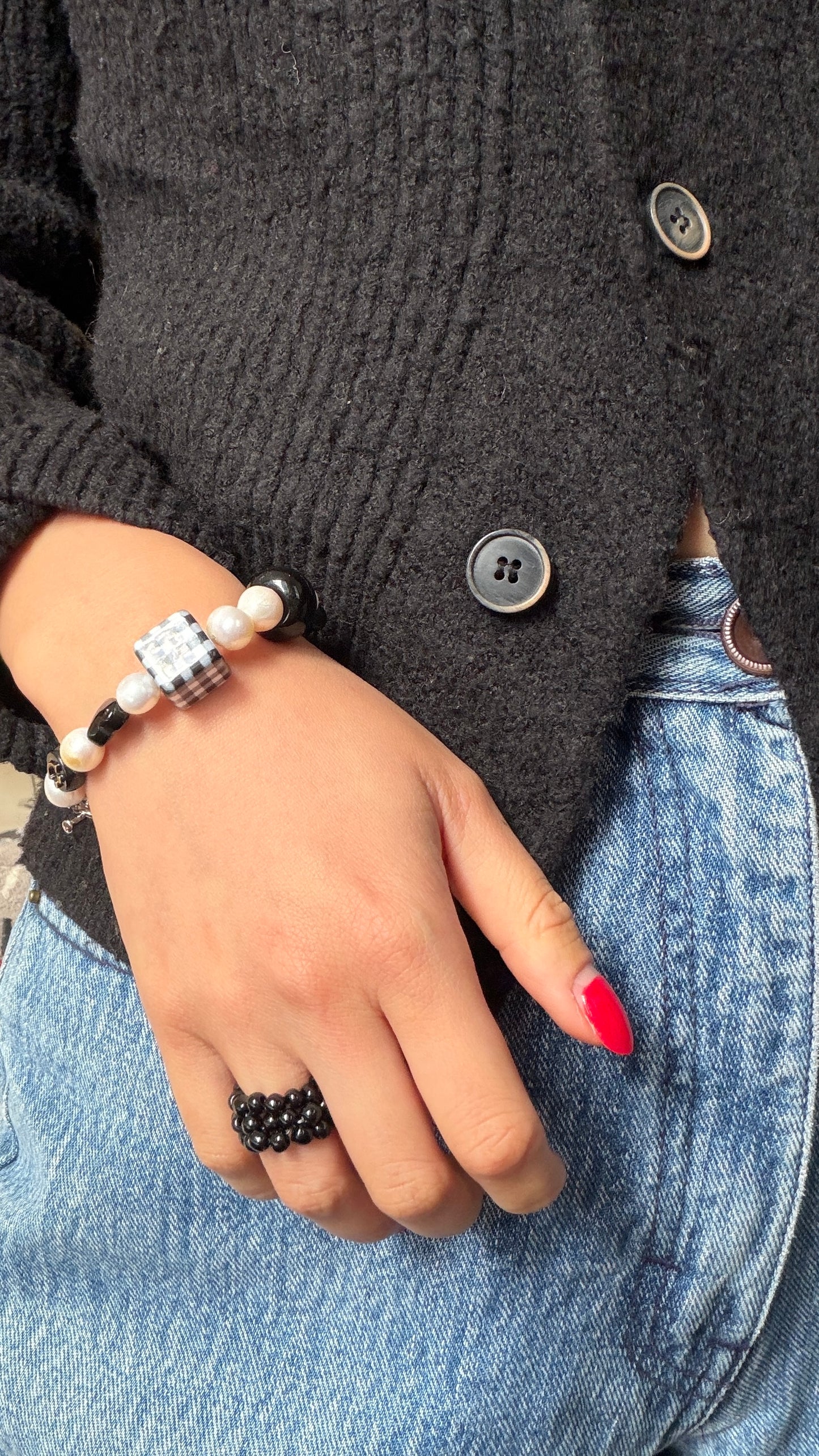 [Handmade] Black Forest Bracelet