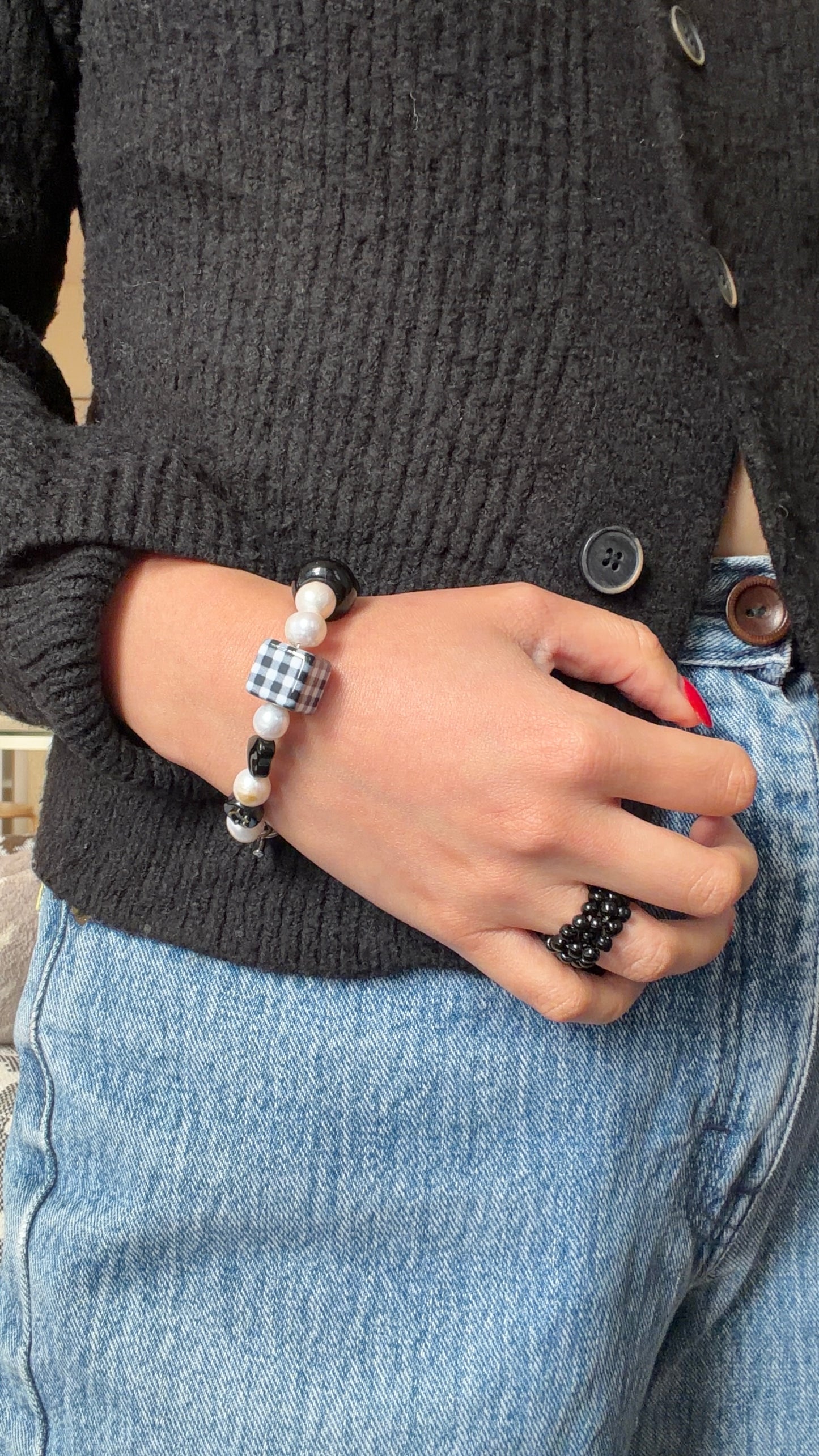 [Handmade] Black Forest Bracelet