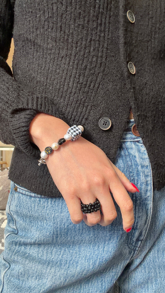 [Handmade] Black Forest Bracelet