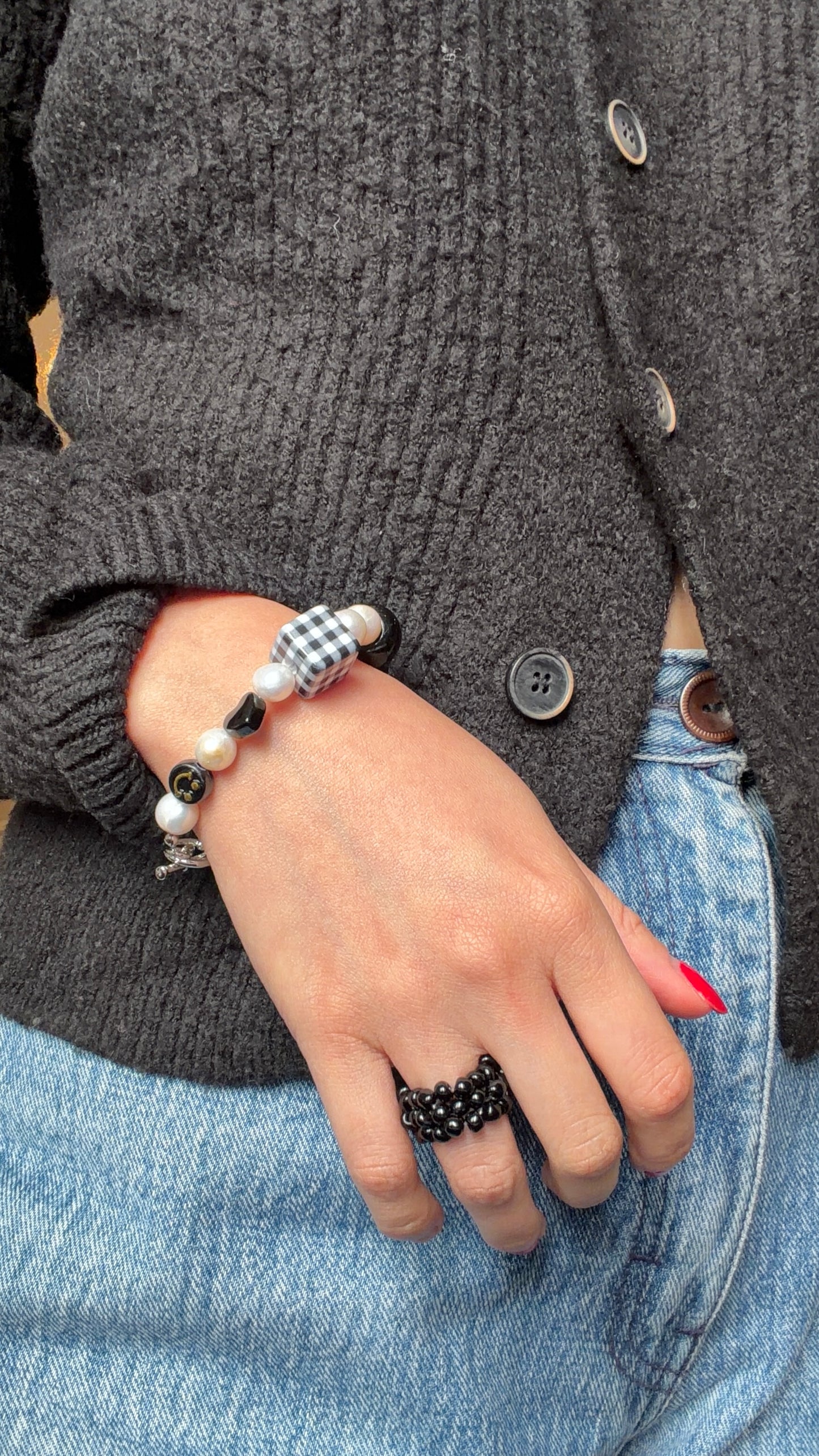 [Handmade] Black Forest Bracelet