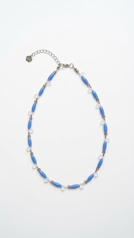 [Handmade] Aqua Note Necklace