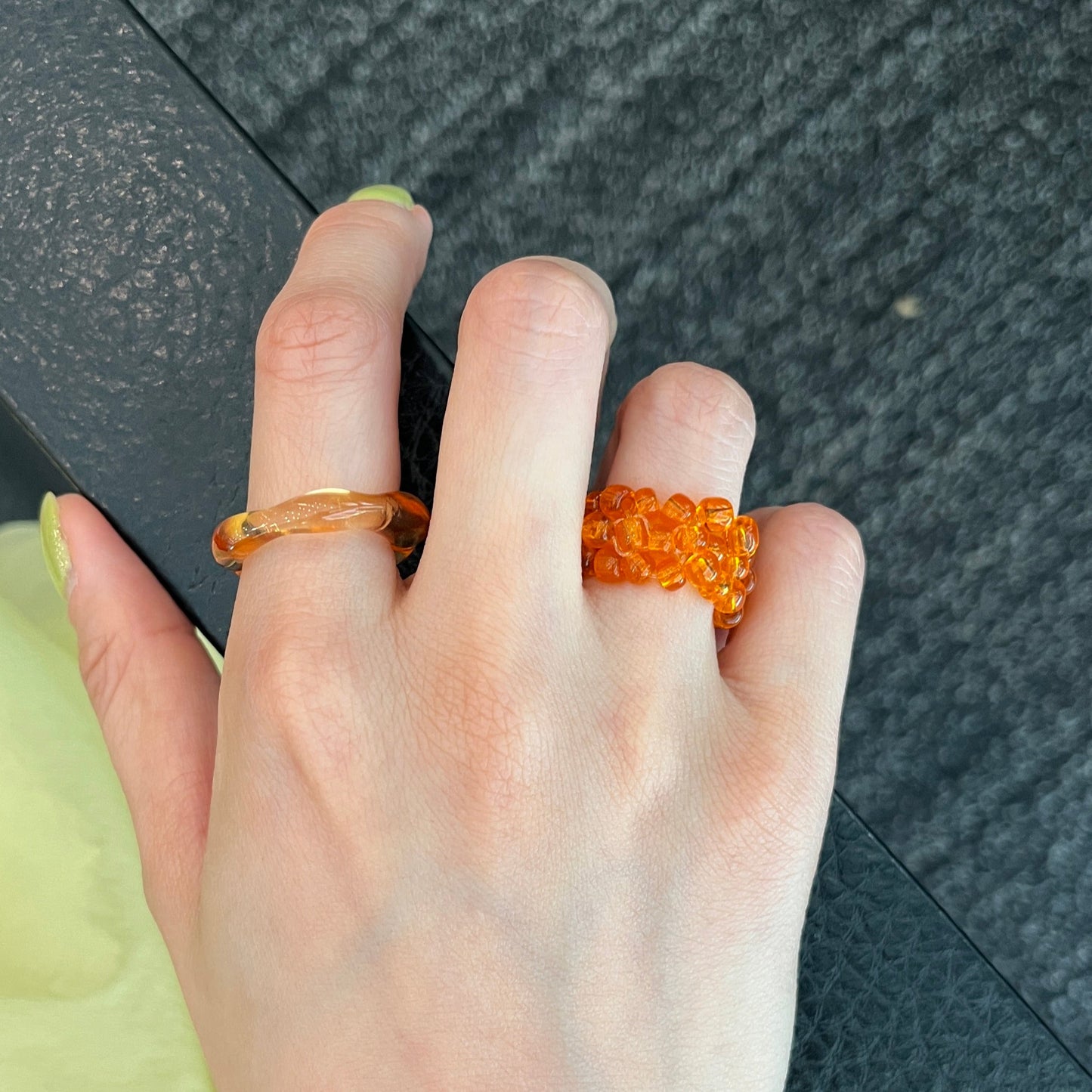 [Handmade] Bubble Rings