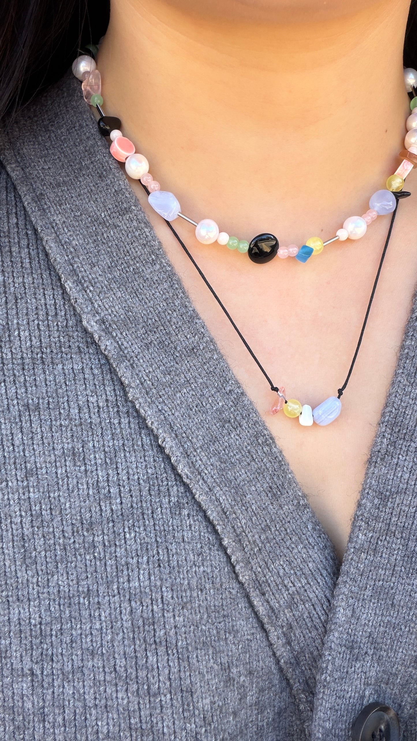 [Handmade] Coral Reef Necklace