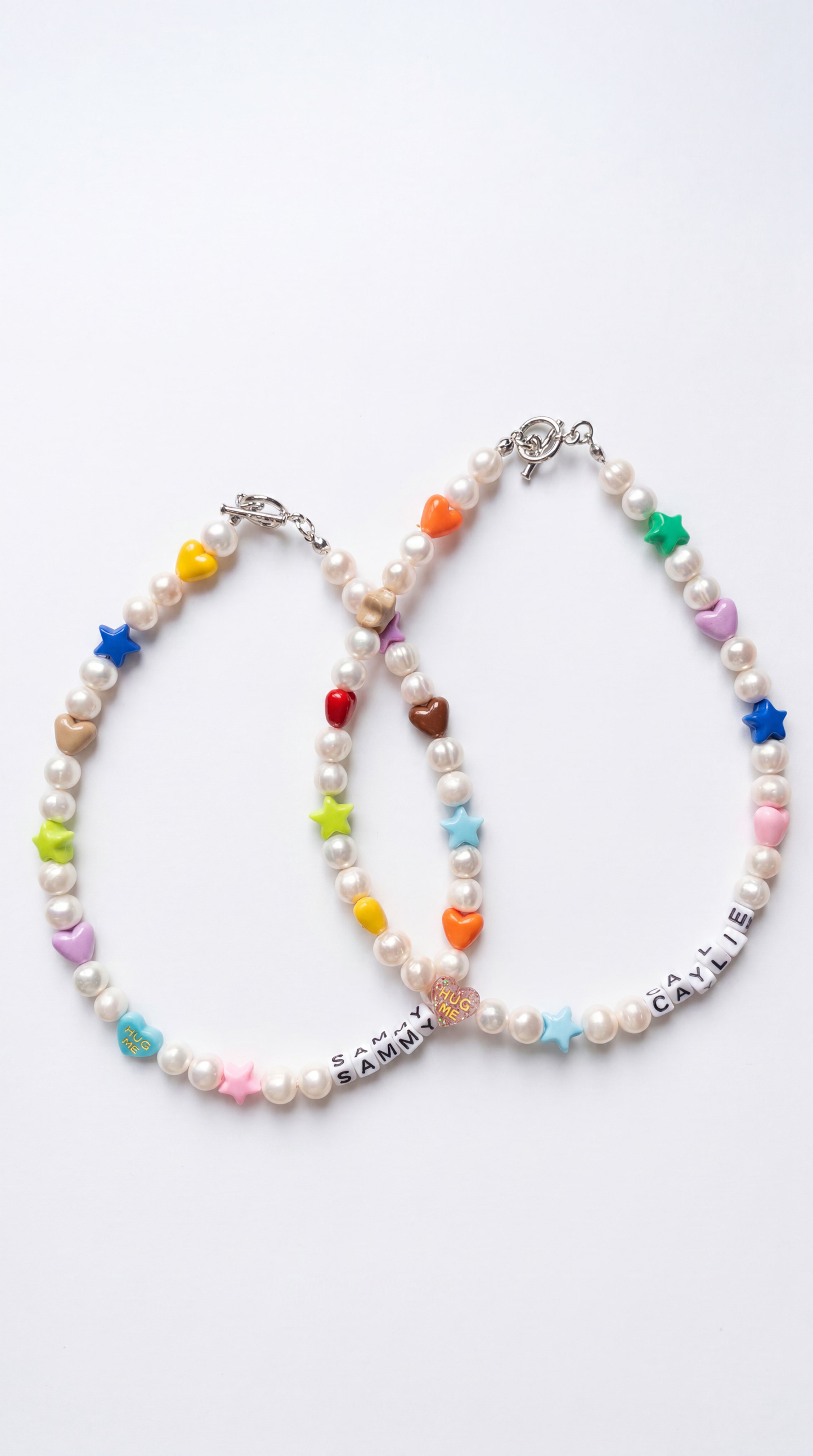 [Handmade Personalized] Hug Me Necklace
